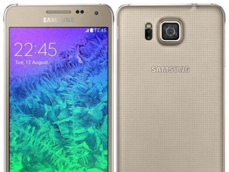 Samsung-dan dəbli Galaxy Alpha (SM-G850F) baxışı